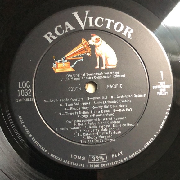 Rodgers & Hammerstein South Pacific Soundtrack Vinyl Lp - Picture 4 of 8